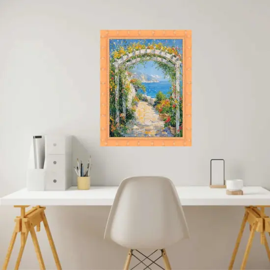 Natural Wood Bamboo Picture Frame 18x24 frame {4}