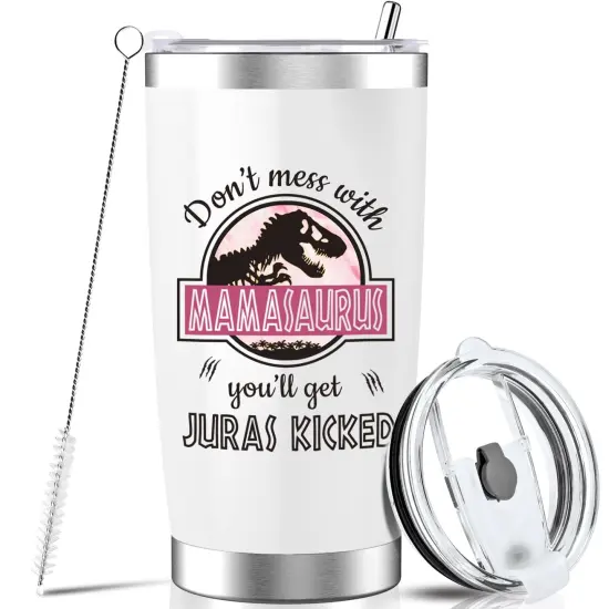 Mothers Day Gifts for Mom from Daughter Son Kids, Mom Gifts for Wife Stepmom Mama Nana Women Her, Unique Ideas Presents on Mother's Day Birthday Valentines Christmas Thanksgiving - 20 OZ Tumbler w/Lid {1}