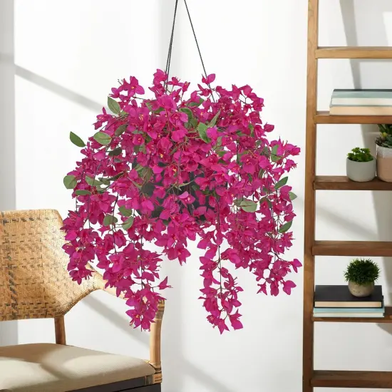 3Pcs, 33.5" Long Sprays Artificial Bougainvillea {2}