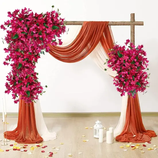 10Pcs Bougainvillea Artificial Flower Vines {3}