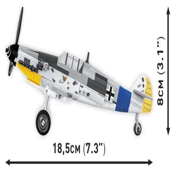 COBI Historical Collection WWII BF 109 G Plane {4}
