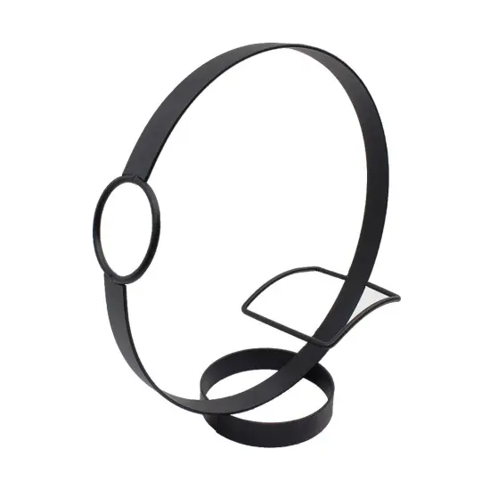 Metal Wine Stand Silver {4}