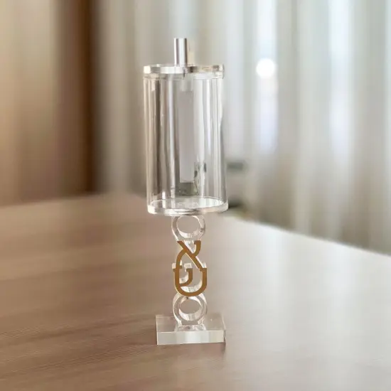 Lucite Laser Cut Matchbox {1}