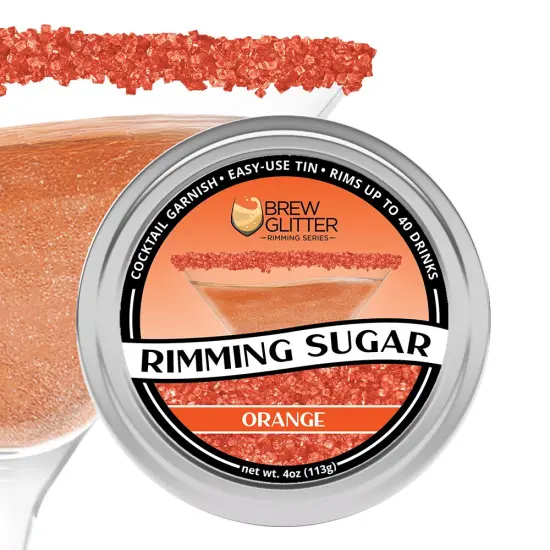 Orange Rimming Sugar {1}