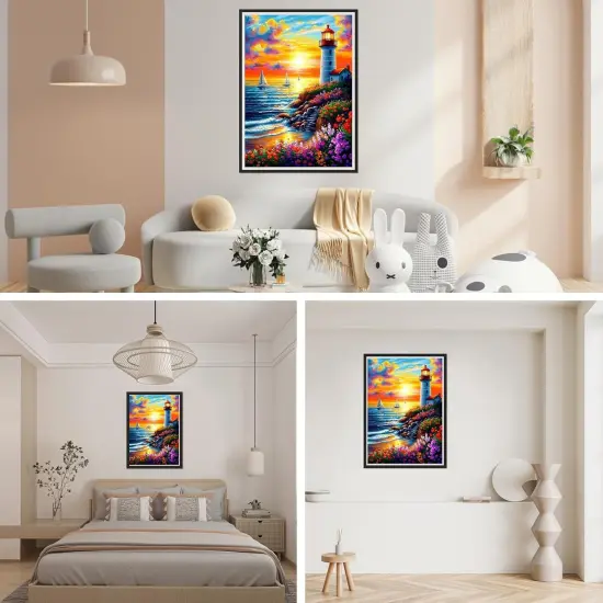 Lighthouse Diamond Art Kits for Adults {2}