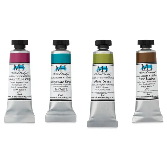 Michael Harding Artists Watercolors - Set of 4, Exploration, 15 ml {1}