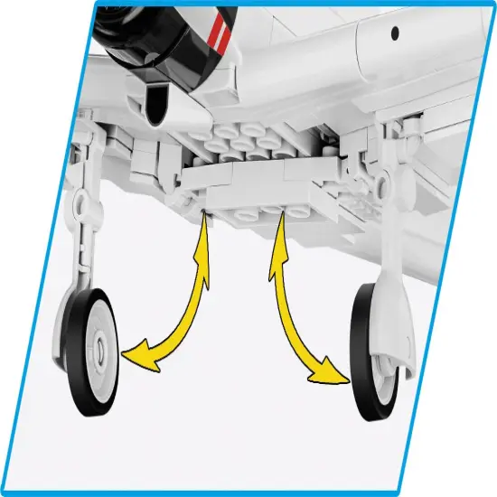 COBI Historical Collection World War II Mitsubishi A6M2 "ZERO-SEN" Plane {4}