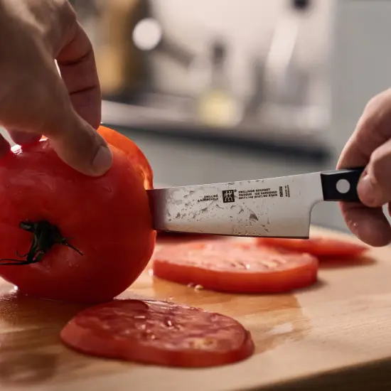 ZWILLING Gourmet 5.5-inch Fine Edge Prep Knife {5}
