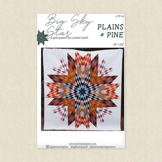 Big Sky Star (pp 001) | Plains and Pine | Sewing Pattern {1}