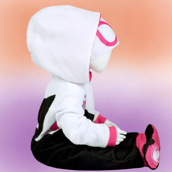 Marvel Ghost Spider Classic Costume Printed Jumpsuit for Infants {4}