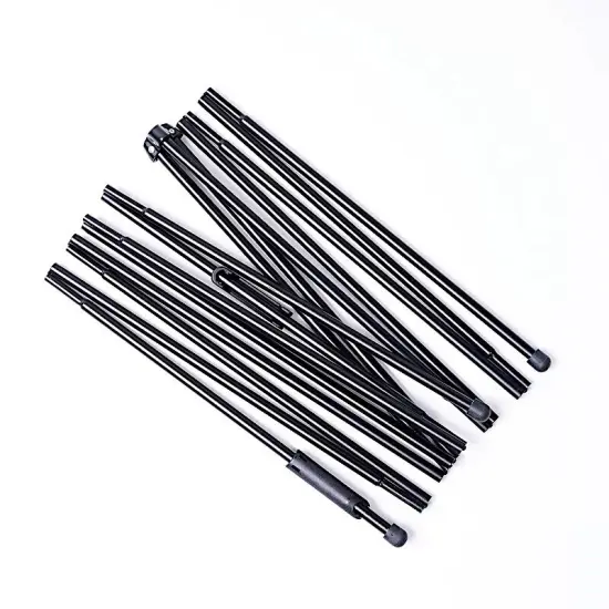 65" tall Black Metal Easel Collapsible Tripod Stand Party Events Home Supplies {1}