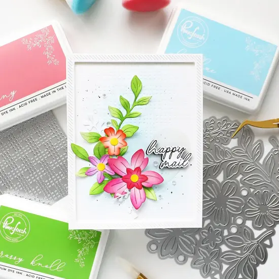 Pinkfresh Studio Stencils 6/Pkg-Radiating Hearts and Stars {3}