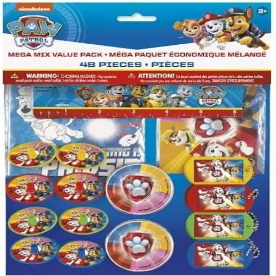 Paw Patrol Favor Pack - 48pcs {2}