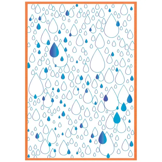 Sizzix A5 Clear Stamps Set by Stacey Park-Drip, Drip, Drop {1}