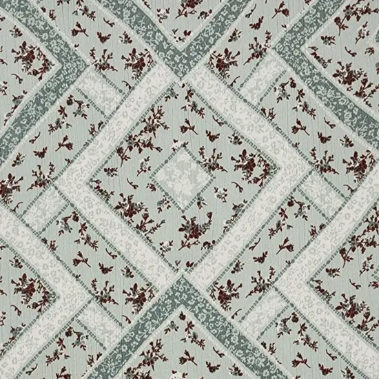 1 Yard Reseda Green Lightweight Rayon Crinkle Fabric For Dresses Blouses Skirts Width 50/52" {2}