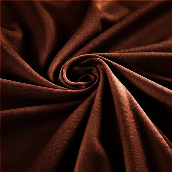 1 Yard Crepe Stretch Scuba Techno Knit Fabric for Head Wraps Costumes Sewing Projects Dark Rust {1}