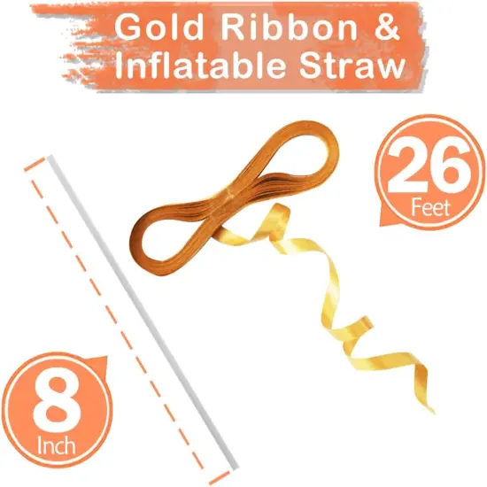 80 Balloons for 80th Birthday Party Decorations, (Rose Gold) {2}