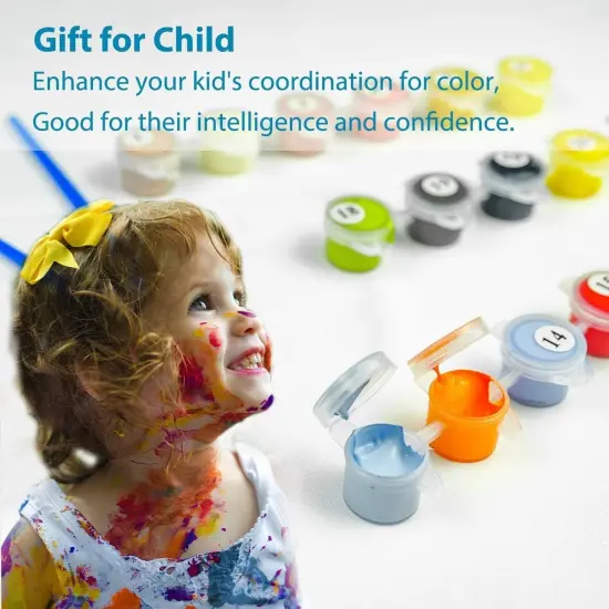 Paint by Numbers Kit for Adults Beginners,11.8" Wx11.8 L DIY {4}