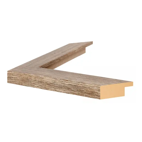 24x36 Picture Frame Bauhaus 125, 1.25" MDF Wood Composite Moulding, Faux Woodgrain Wall Display Frame for Art, Posters, or Photos by wallsthatspeak Rustic Brown {3}