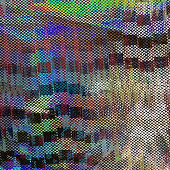 1 Yard Hologram Dazzle Puzzle Poly Spandex Fabric 58/60 Inch Width Lime {5}