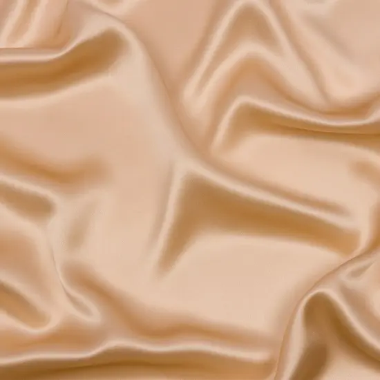 1 Yard Winter Wheat Silk Charmeuse Smooth Drapey Fabric 44" Wide for Lingerie & Linings {2}