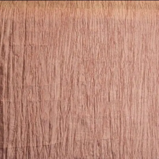 1 Yard Crease Crushed Taffeta Fabric 54 Inches Wide Accordion Texture for Event Decor Pink {1}