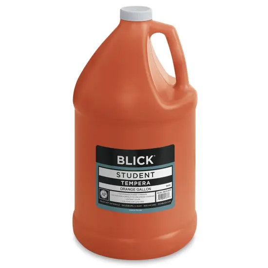 Blick Original Formula Student Tempera Paint - Orange, 128 oz {1}