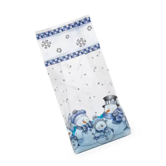 Holiday Pattern Cello Bags for Gifts 4&rdquo; x 2.5&rdquo; x 9.5&rdquo; {5}