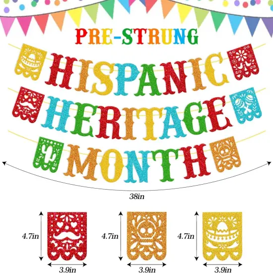 Hispanic Heritage Month Banner Decoration {3}