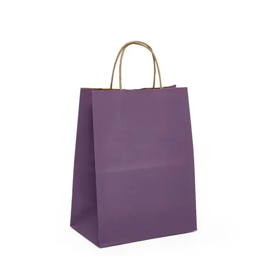 Efficient Kraft Paper Shopping Bag 5.5" x 3.25" x 13" {2}