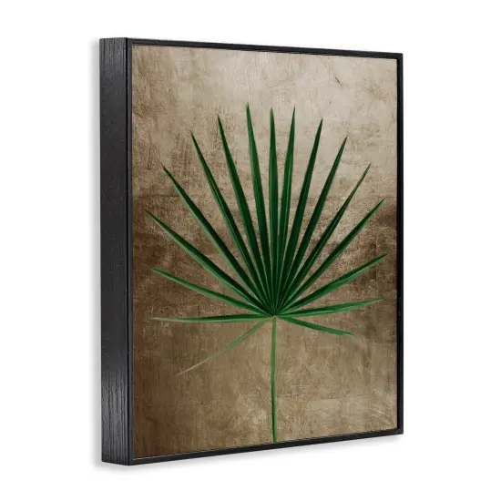 Stupell Industries Earthy Fan Palm Framed Giclee, design by Anna Lischenko {3}