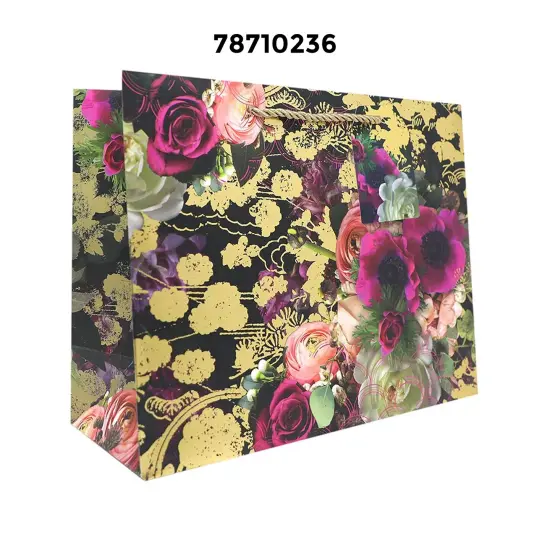 Elegant Patterned Gift Bags 10" X 5" X 12-1/2" {3}