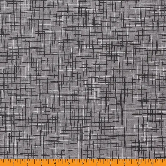 Mook Fabrics Linen Look Flannel Fabric [108 in. Wide] - By The Yard Poppy Seed {3}