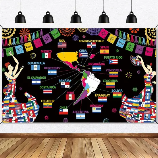 Hispanic Heritage Month Banner (black) {1}