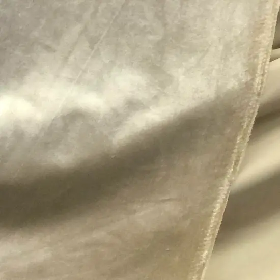 1 Yard Velvet Upholstery Fabric Soft 100% Polyester for Curtains Drapes Bedding & D&eacute;cor Champagne {1}