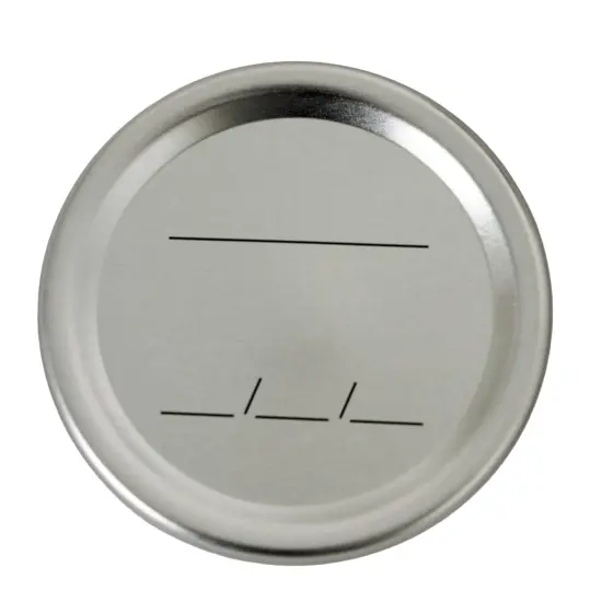 HomePointe Canning Lids, Regular Mouth Mason Jar Lids, Fits Regular Mouth Glass Jars, Food Preservation for Canning Pickling and Storage, One Pack of 12 {3}