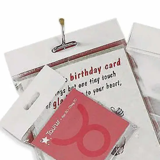 Versatile Lip & Tape Cello Bags with Header 6" x 8" 1.2 mil {5}