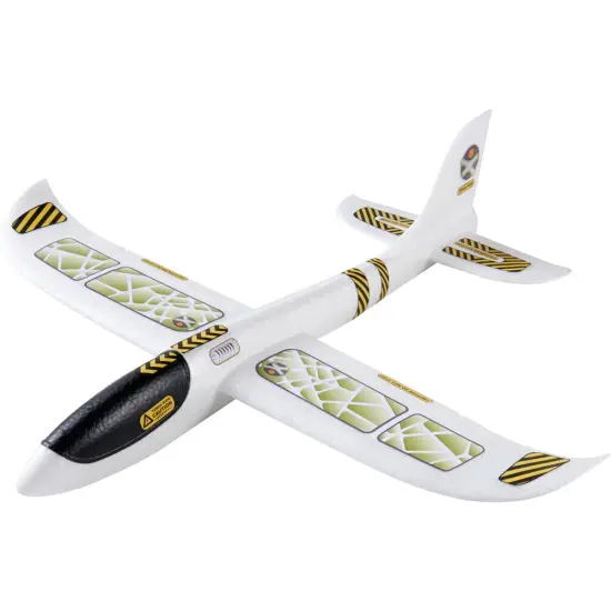 HABA 19" Hand Glider - Terra Kids Outdoor Toy Airplane, Easy-to-Assemble Kids Outdoor Toys & Plane Gliders Made from Robust Styrofoam for Ages 8+ Multicolor {1}
