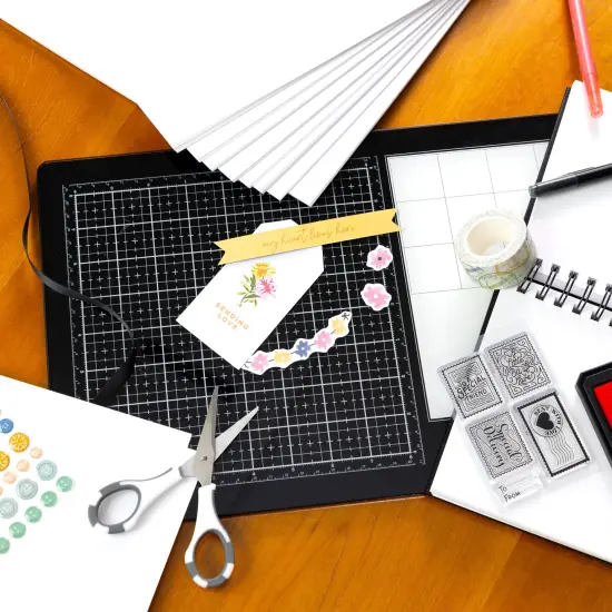 Harmony Hues 65# Cardstock 8.5"X11" 100/Pkg-Brilliant White {4}