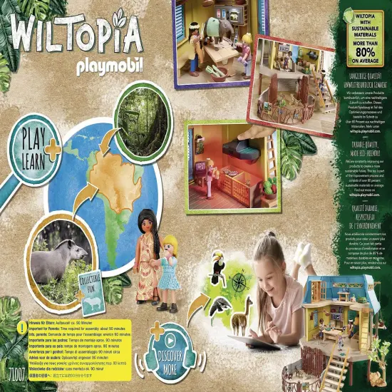 Playmobil Wiltopia Animal Care Station {5}