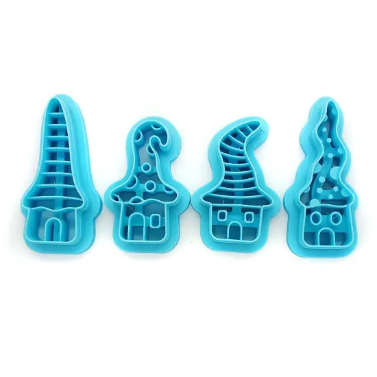 Little Fairy or Gnome House Clay Cutters, 4 Styles, Adorabilities {1}