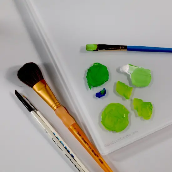 Magnetic Glass Paint Palette {5}