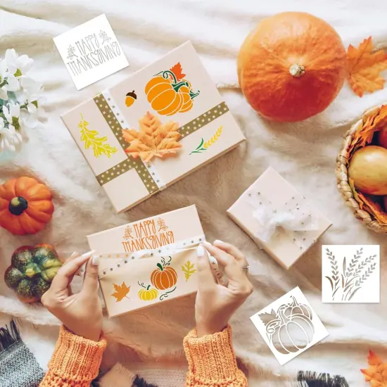 Halloween Stencils for Crafts Reusable Burning Drawing(Art Deco) {2}