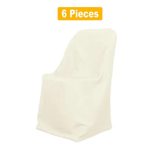 Polyester Folding Chair Cover for Weddings & Events {1}