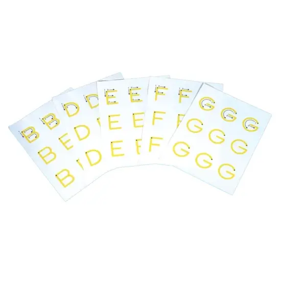 Abilitations Hi-Write Alphabet Paper, Uppercase, 100 Sheets {7}