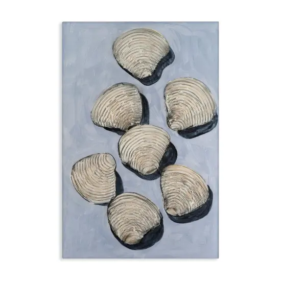 Stupell Industries Embellished Shells Collection Canvas, design by Michael Willett {1}