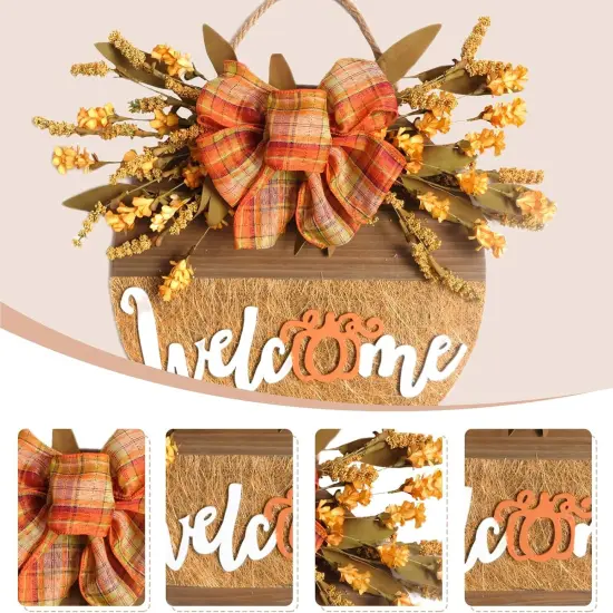 Welcome Sign for Front Door Decor(welcome) {2}