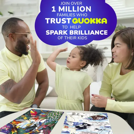 4 Set 60 Pcs Puzzles for Kids | Polar Pals,Birds, Animals {2}