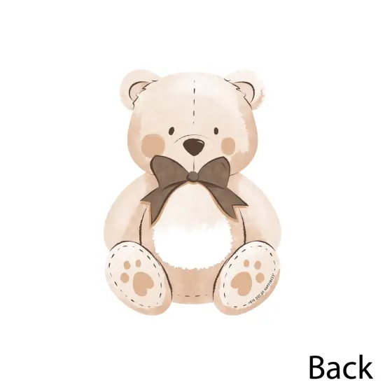 Big Dot of Happiness We Can Bearly Wait - Decorations DIY Teddy Bear Baby Shower Essentials - Set of 20 {4}