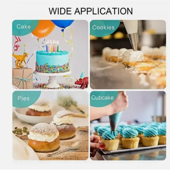 Icing Piping Tips Ruffle Tips 7 PC {2}